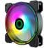 Cooler Fan Gamemax Rainbow Dual Ring Preto 120mm ARGB