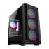 Gabinete Gamemax Defender MB Mesh Preto Lateral Vidro mATX