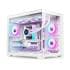 Gabinete Round5 Blast White Aquário mATX