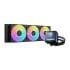WaterCooler Gamdias Chione P5-360 360mm Preto LED ARGB c/ Display LCD Personalizável