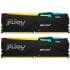 Memória 64GB 2x32GB DDR5 6000Mhz Kingston Fury Beast RGB