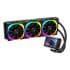 WaterCooler Round5 Notus Black 360mm Preto ARGB c/ Display LCD Personalizável